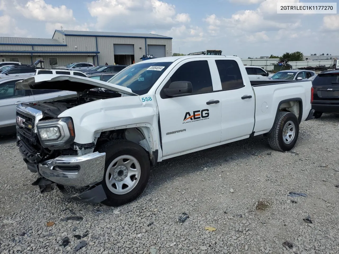 2019 GMC Sierra Limited C1500 VIN: 2GTR1LEC1K1177270 Lot: 65884654