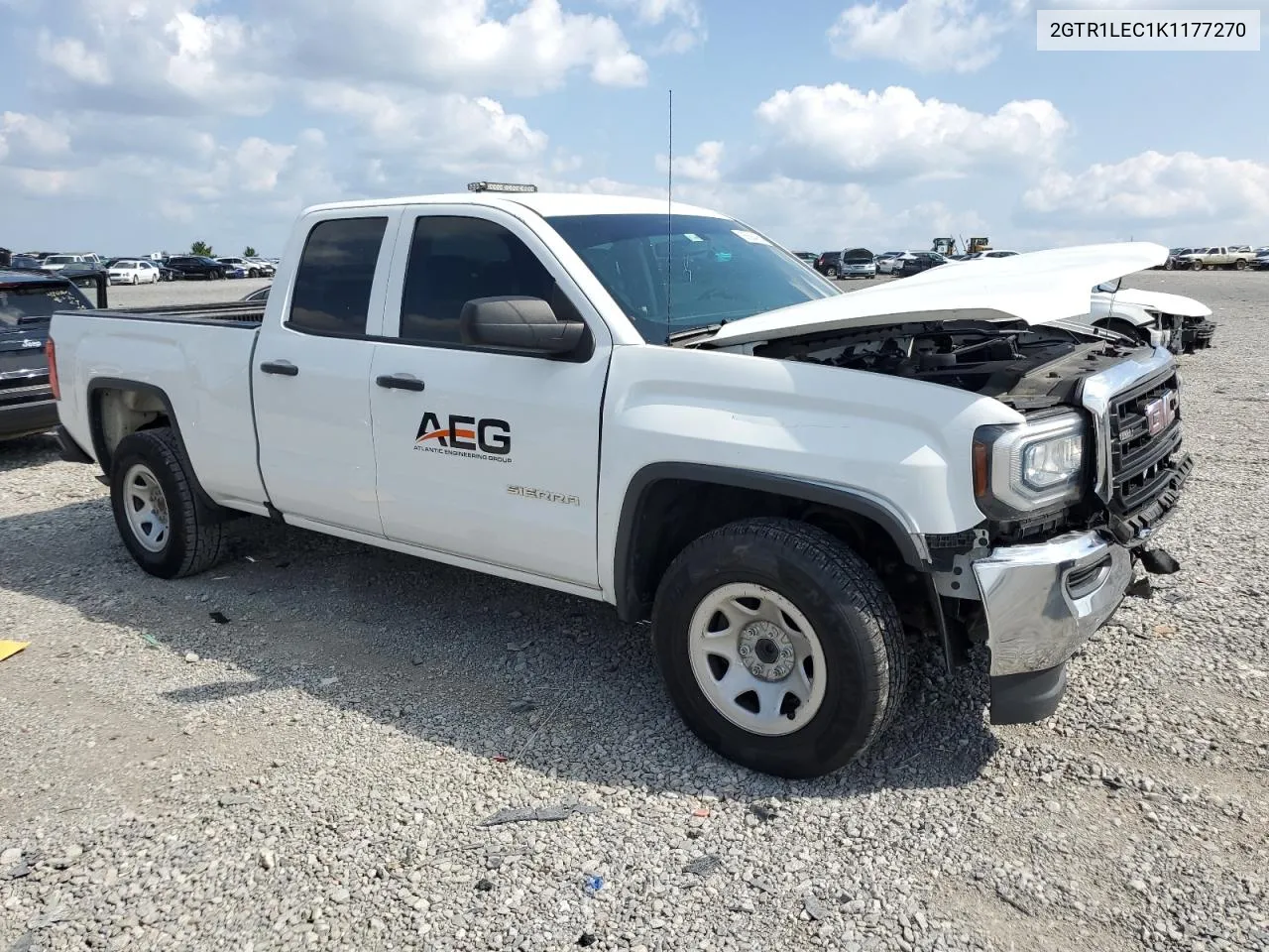 2019 GMC Sierra Limited C1500 VIN: 2GTR1LEC1K1177270 Lot: 65884654