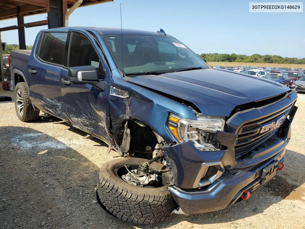 2019 GMC Sierra K1500 At4 VIN: 3GTP9EED2KG148629 Lot: 65955784