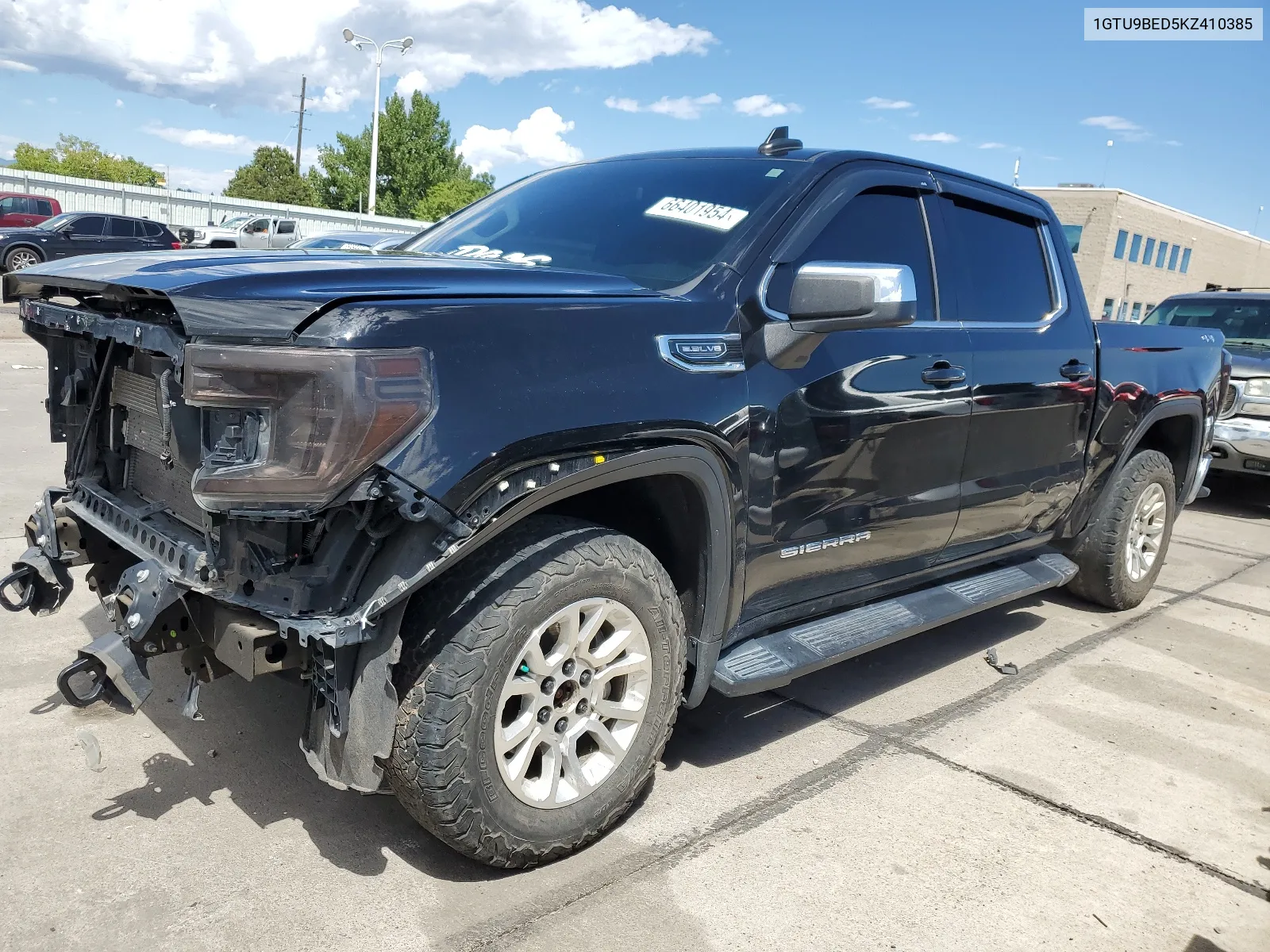 2019 GMC Sierra K1500 Sle VIN: 1GTU9BED5KZ410385 Lot: 66401954