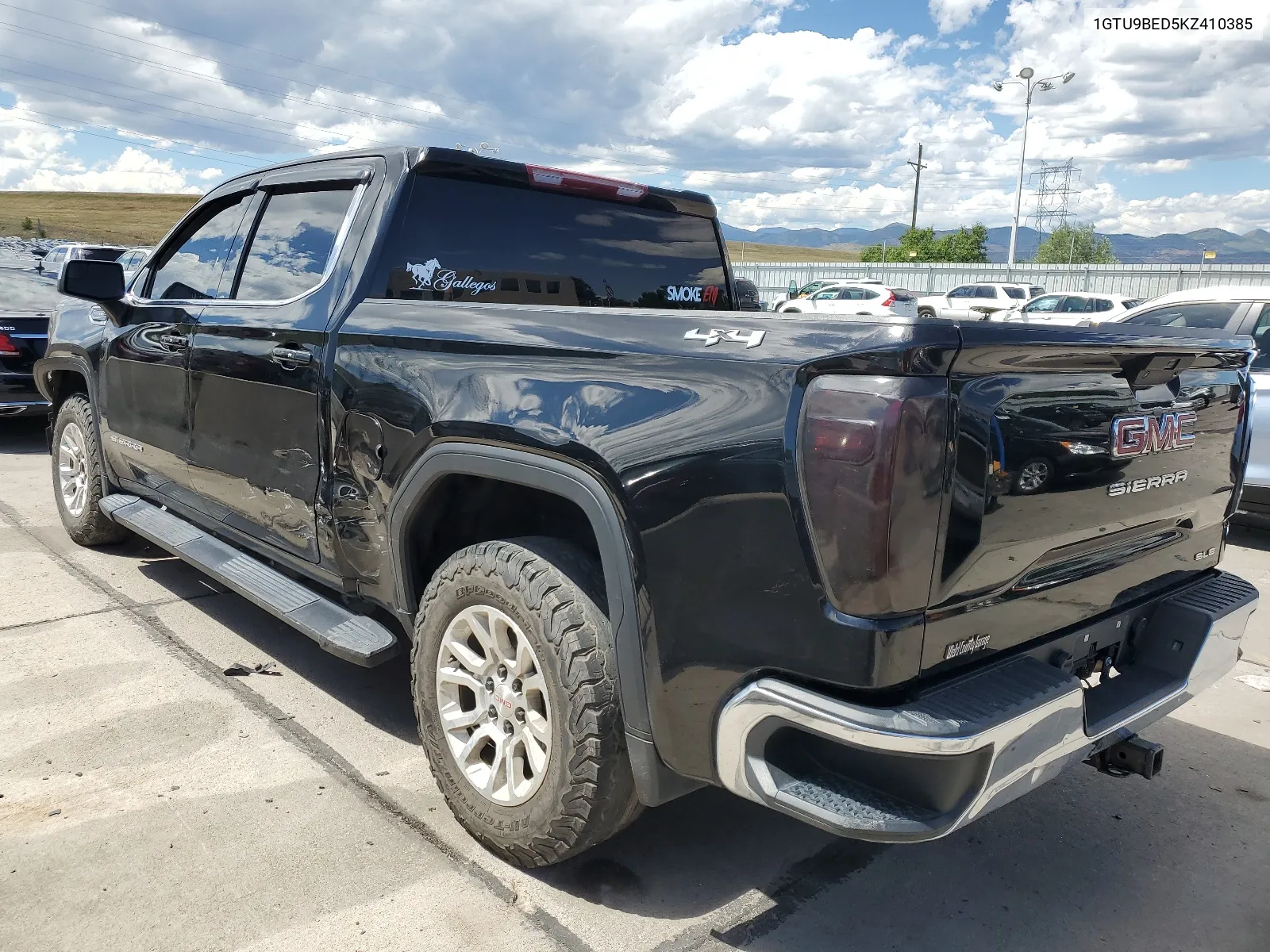 2019 GMC Sierra K1500 Sle VIN: 1GTU9BED5KZ410385 Lot: 66401954