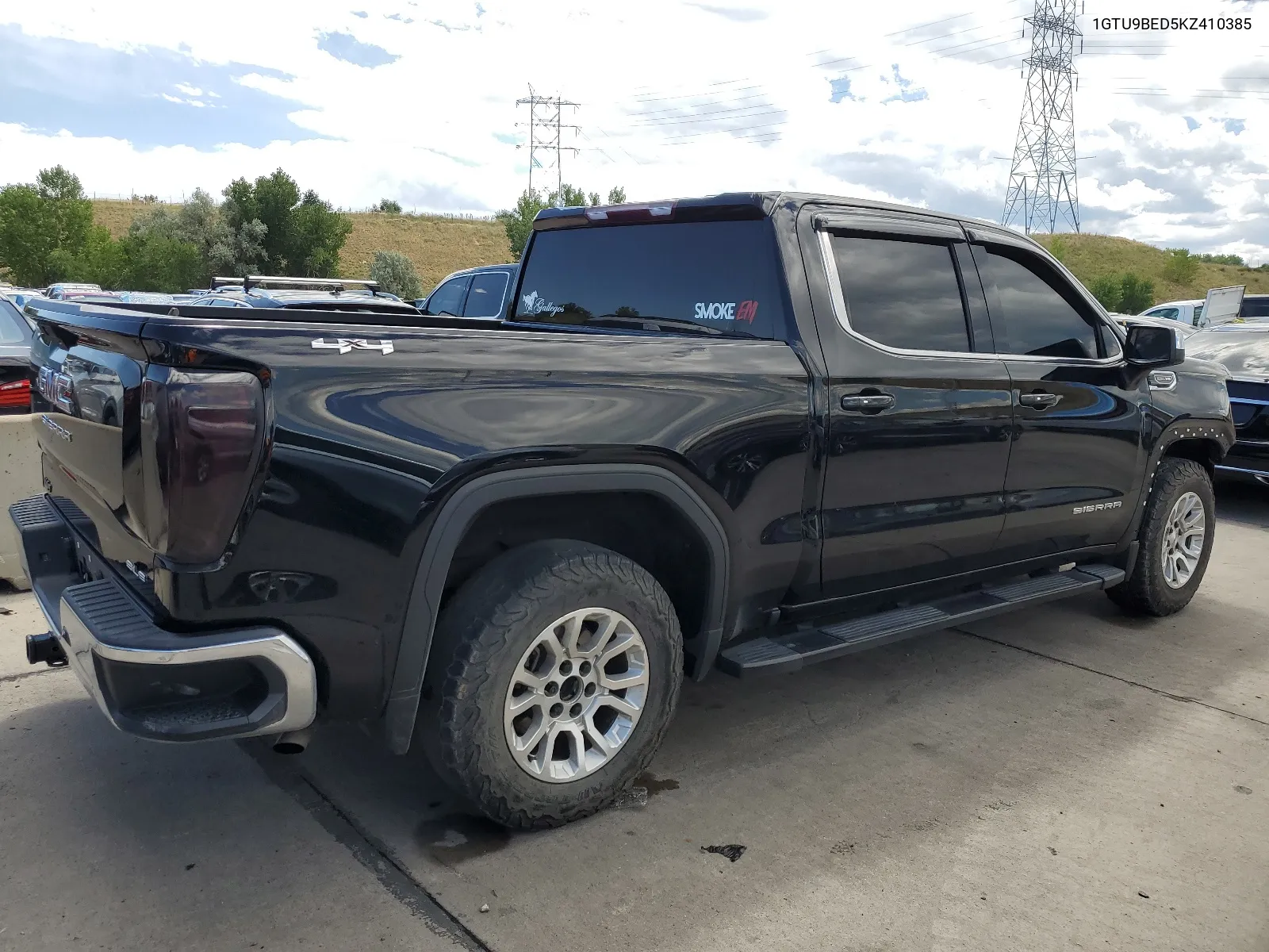 2019 GMC Sierra K1500 Sle VIN: 1GTU9BED5KZ410385 Lot: 66401954