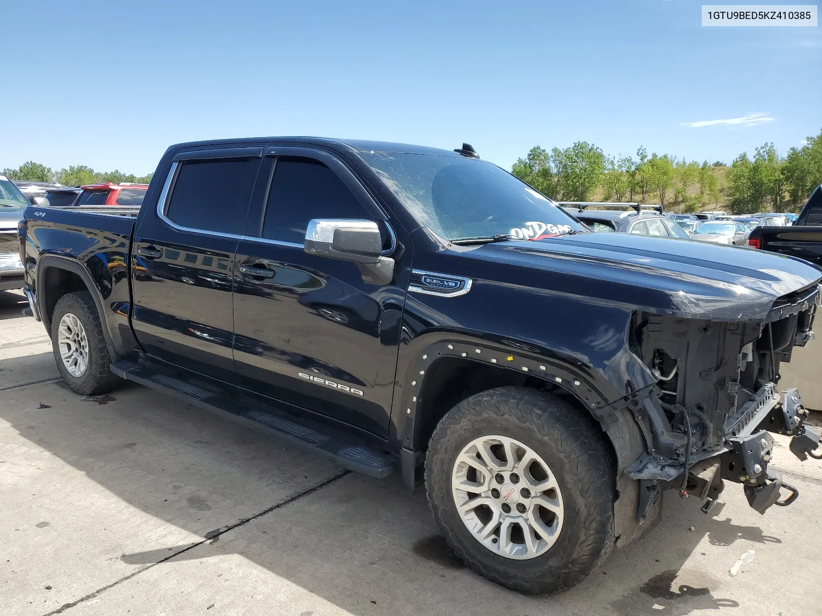 2019 GMC Sierra K1500 Sle VIN: 1GTU9BED5KZ410385 Lot: 66401954