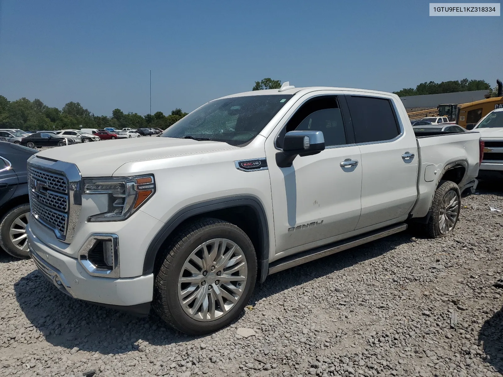 2019 GMC Sierra K1500 Denali VIN: 1GTU9FEL1KZ318334 Lot: 66558694