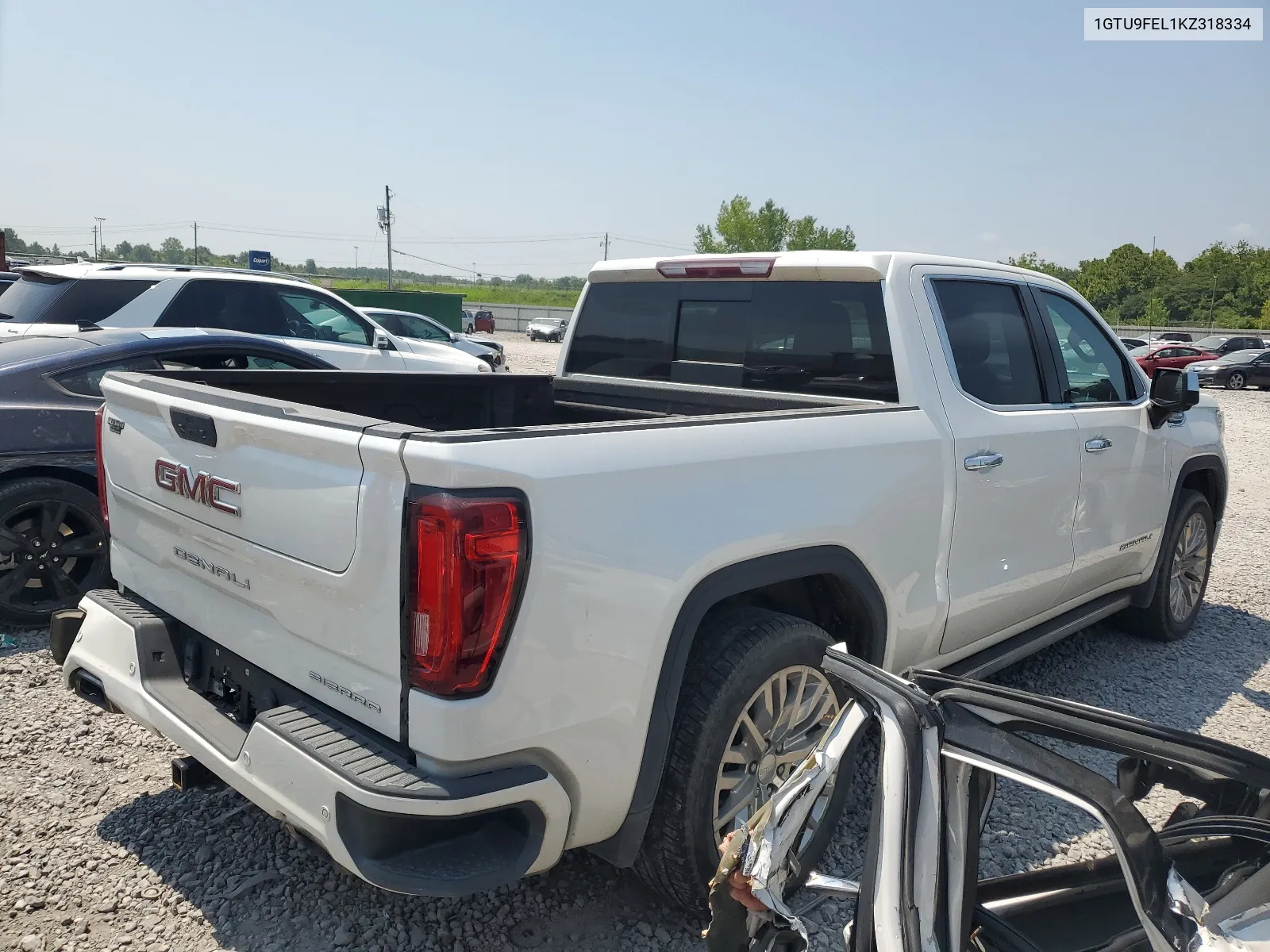 2019 GMC Sierra K1500 Denali VIN: 1GTU9FEL1KZ318334 Lot: 66558694