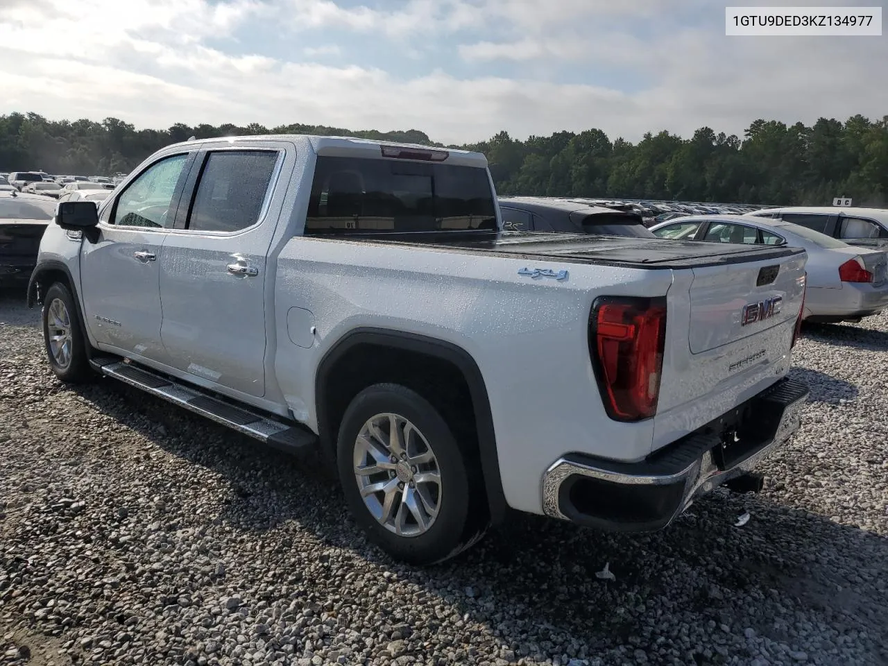 2019 GMC Sierra K1500 Slt VIN: 1GTU9DED3KZ134977 Lot: 66624344