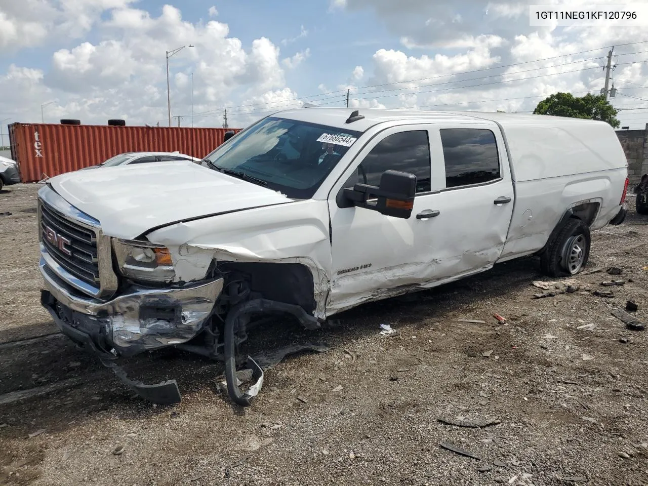 2019 GMC Sierra C2500 Heavy Duty VIN: 1GT11NEG1KF120796 Lot: 67686544