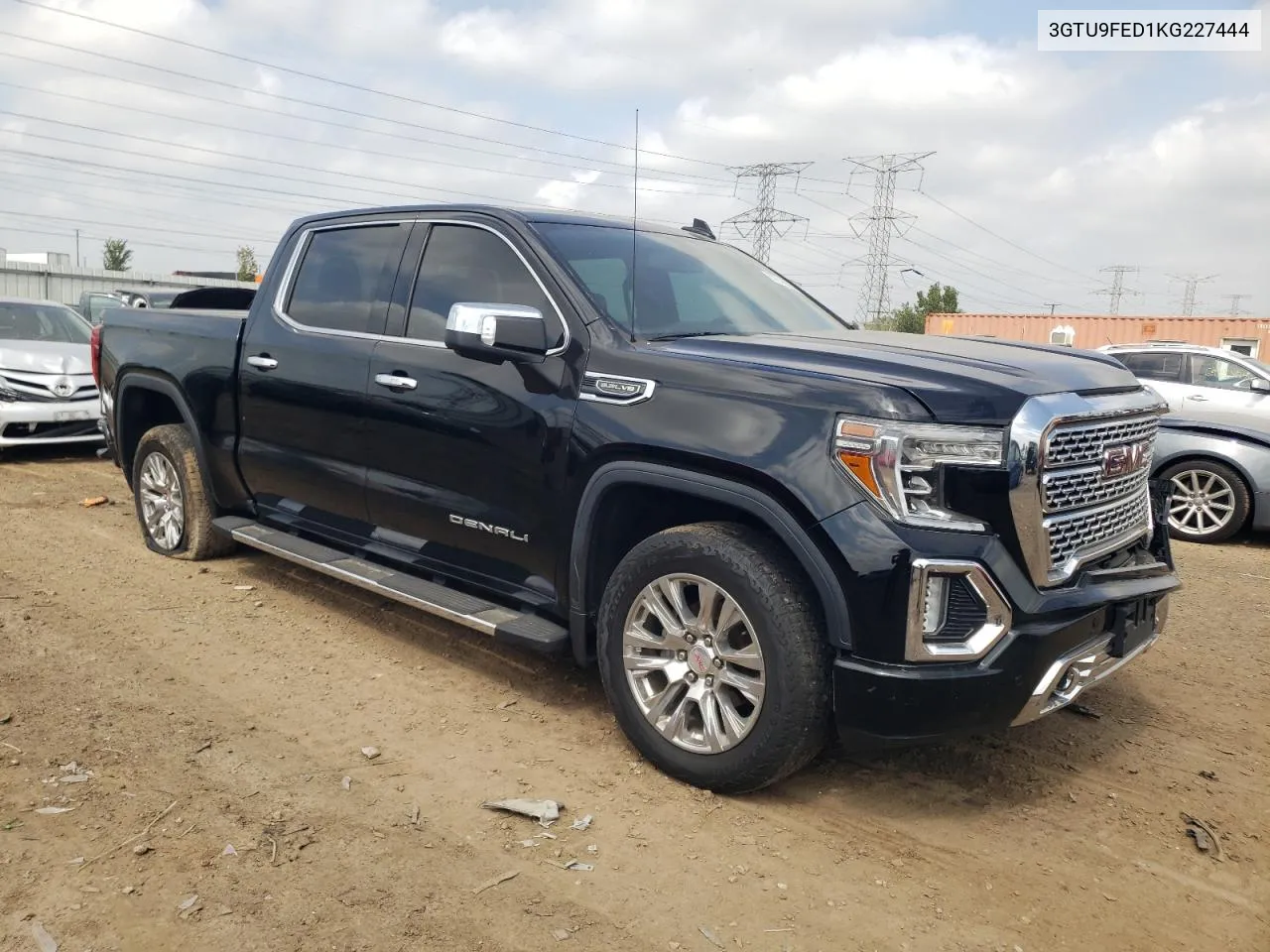 3GTU9FED1KG227444 2019 GMC Sierra K1500 Denali