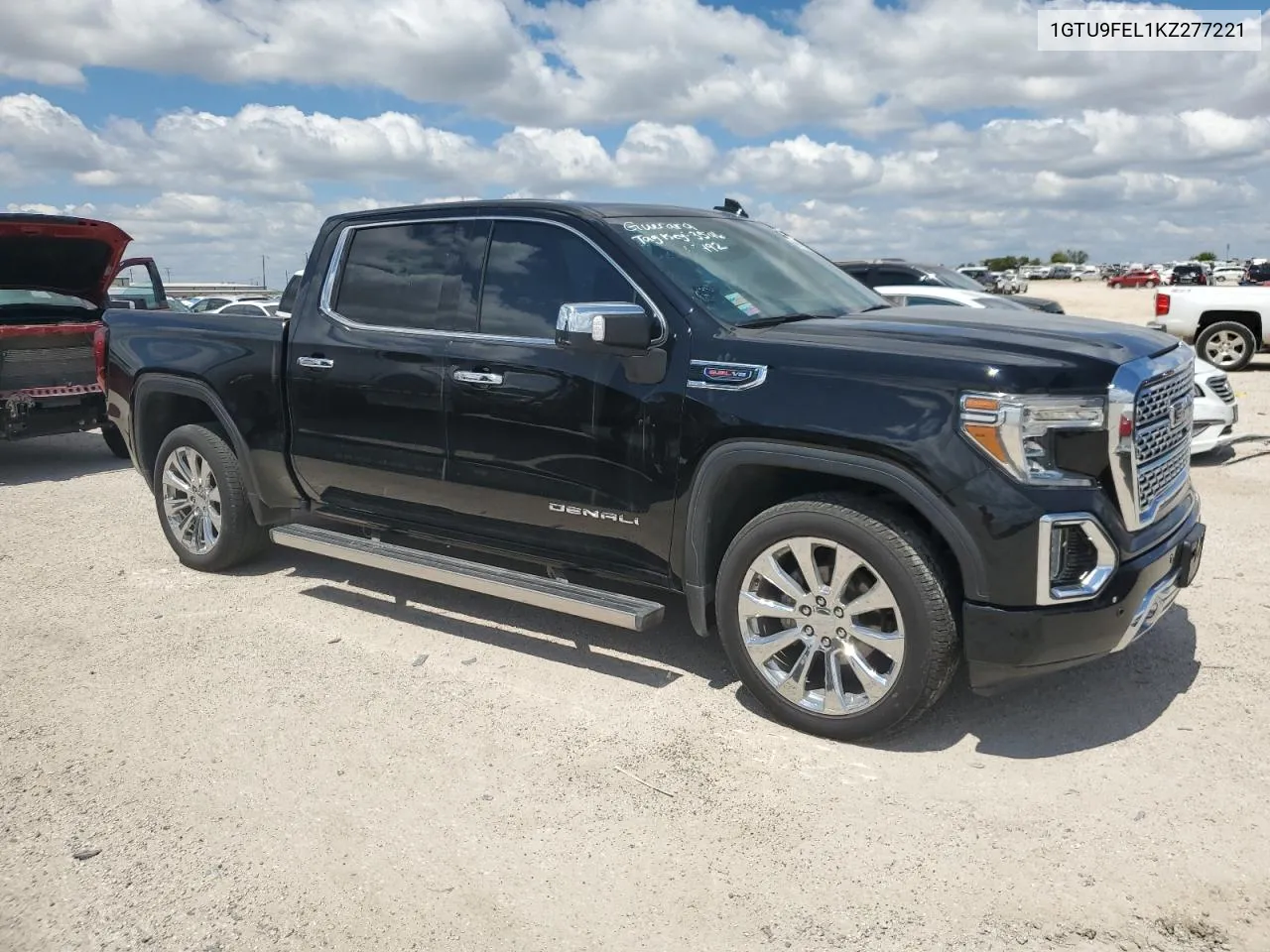 2019 GMC Sierra K1500 Denali VIN: 1GTU9FEL1KZ277221 Lot: 69410874