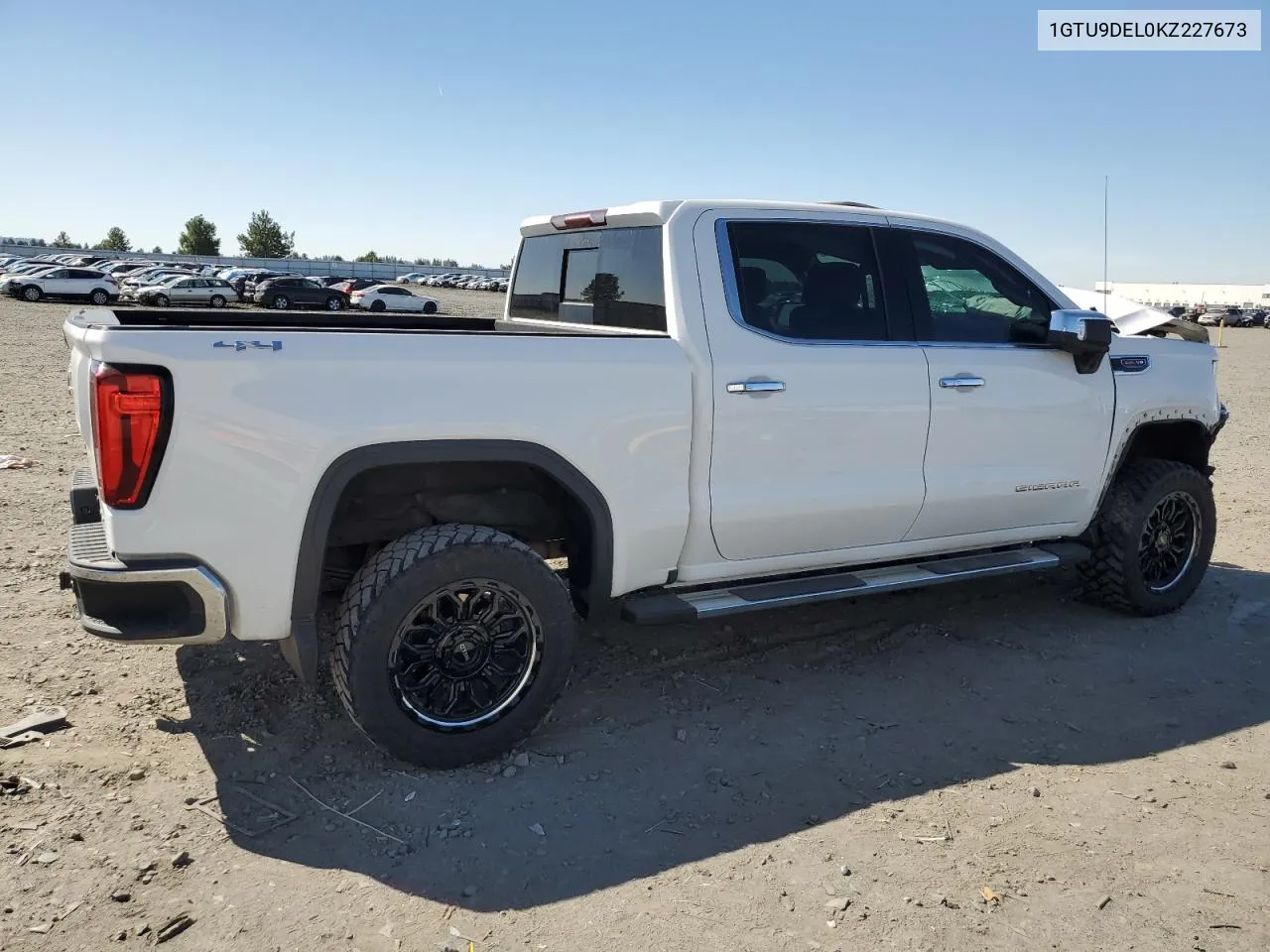 2019 GMC Sierra K1500 Slt VIN: 1GTU9DEL0KZ227673 Lot: 69527874