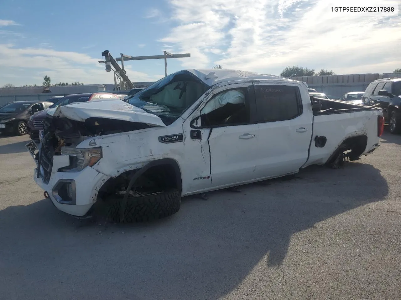 2019 GMC Sierra K1500 At4 VIN: 1GTP9EEDXKZ217888 Lot: 69607554