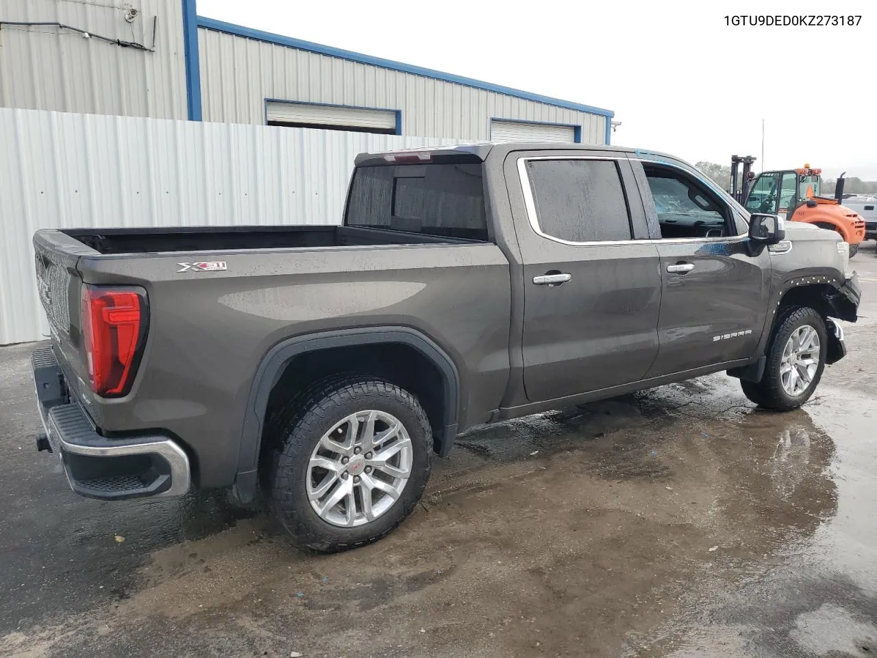 2019 GMC Sierra K1500 Slt VIN: 1GTU9DED0KZ273187 Lot: 69830494