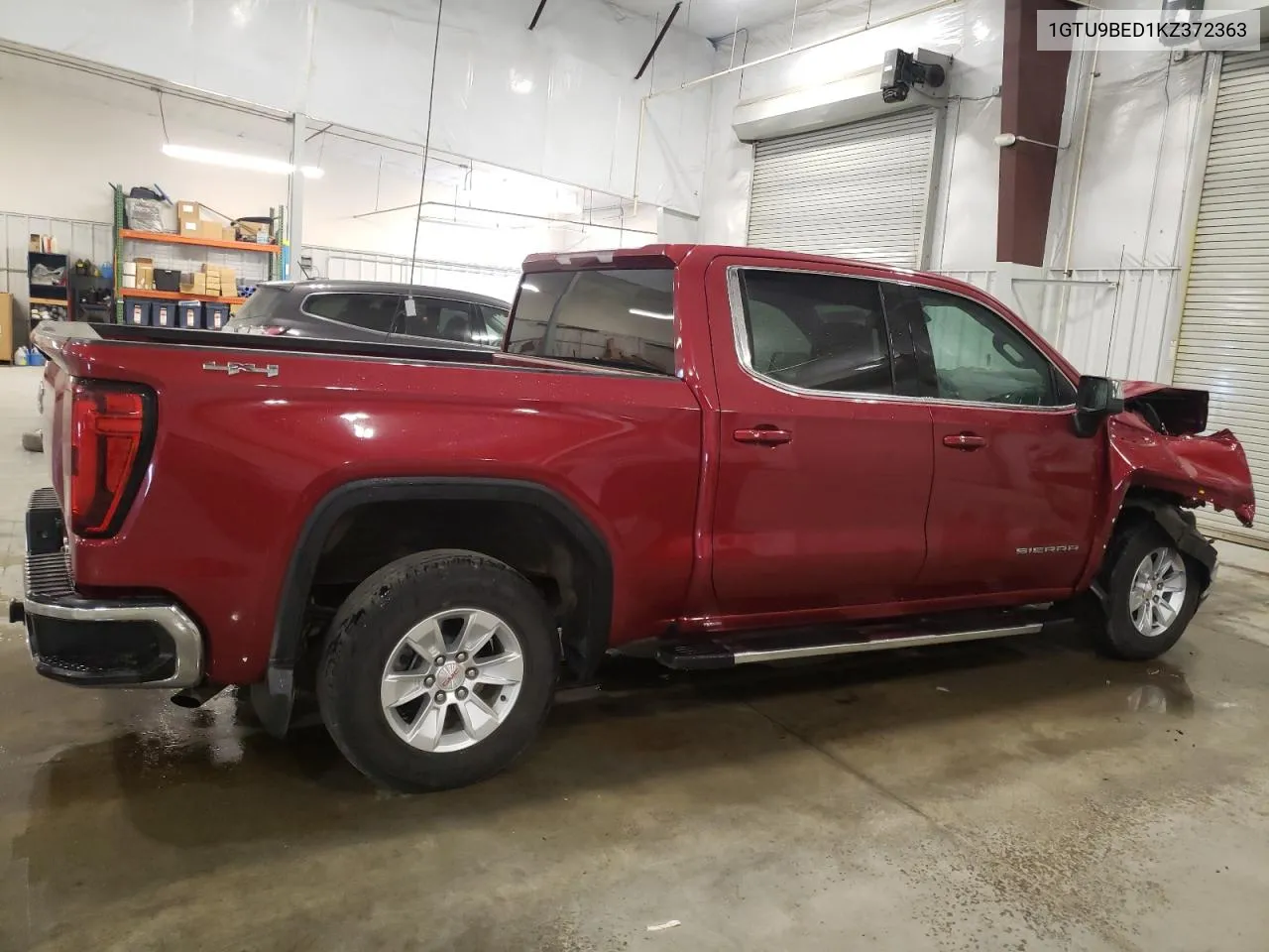 1GTU9BED1KZ372363 2019 GMC Sierra K1500 Sle