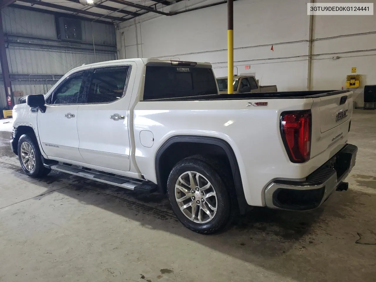 2019 GMC Sierra K1500 Slt VIN: 3GTU9DED0KG124441 Lot: 70422534