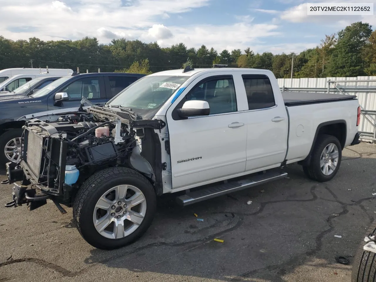 2019 GMC Sierra Limited K1500 Sle VIN: 2GTV2MEC2K1122652 Lot: 70606994