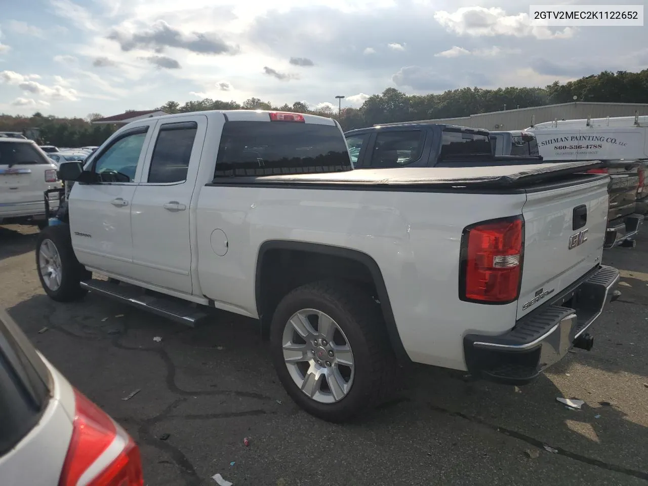 2GTV2MEC2K1122652 2019 GMC Sierra Limited K1500 Sle