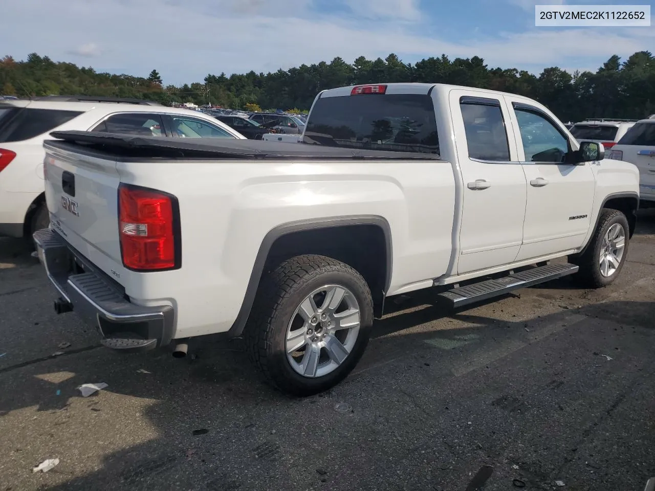 2019 GMC Sierra Limited K1500 Sle VIN: 2GTV2MEC2K1122652 Lot: 70606994