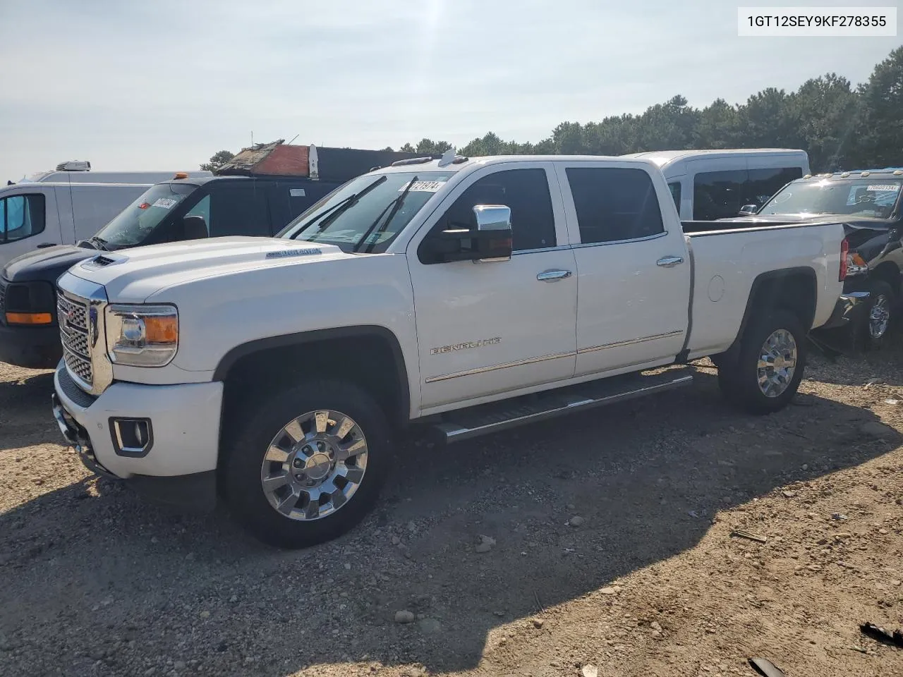 2019 GMC Sierra K2500 Denali VIN: 1GT12SEY9KF278355 Lot: 70721974