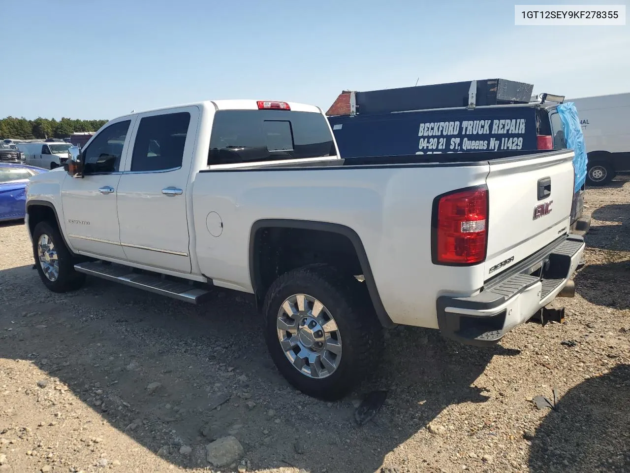 2019 GMC Sierra K2500 Denali VIN: 1GT12SEY9KF278355 Lot: 70721974