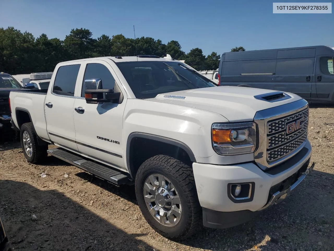 2019 GMC Sierra K2500 Denali VIN: 1GT12SEY9KF278355 Lot: 70721974