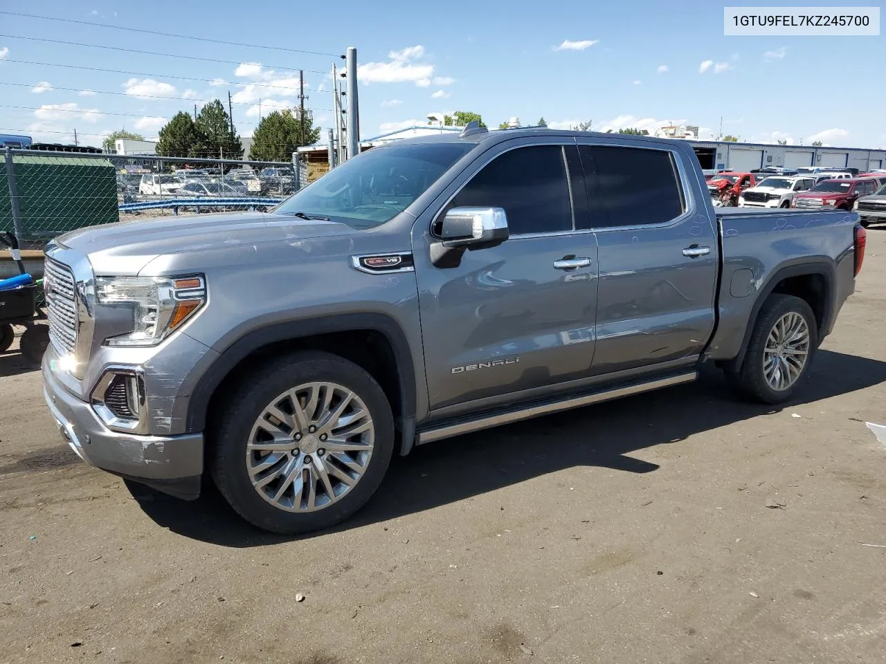 2019 GMC Sierra K1500 Denali VIN: 1GTU9FEL7KZ245700 Lot: 70869344