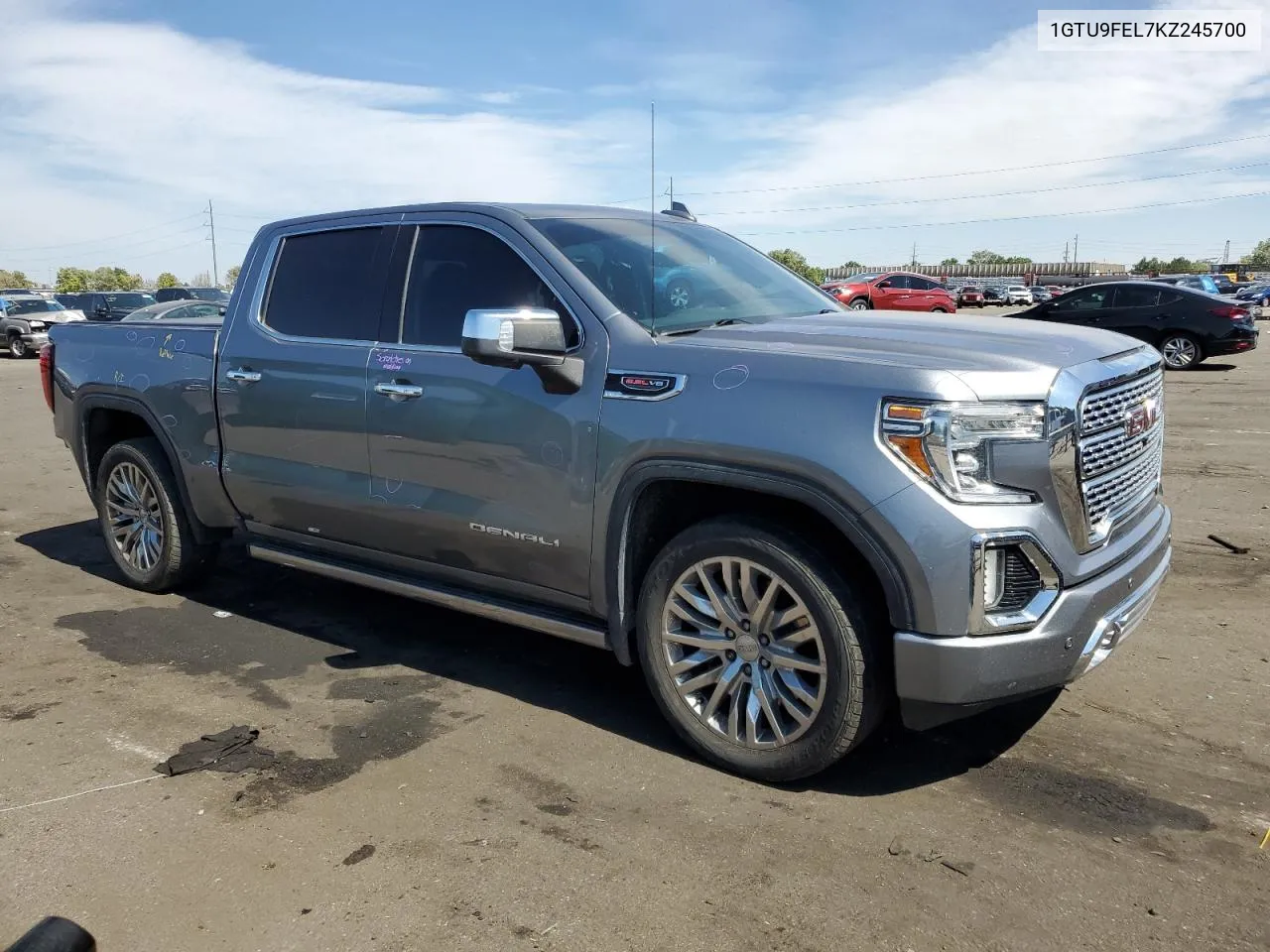 2019 GMC Sierra K1500 Denali VIN: 1GTU9FEL7KZ245700 Lot: 70869344