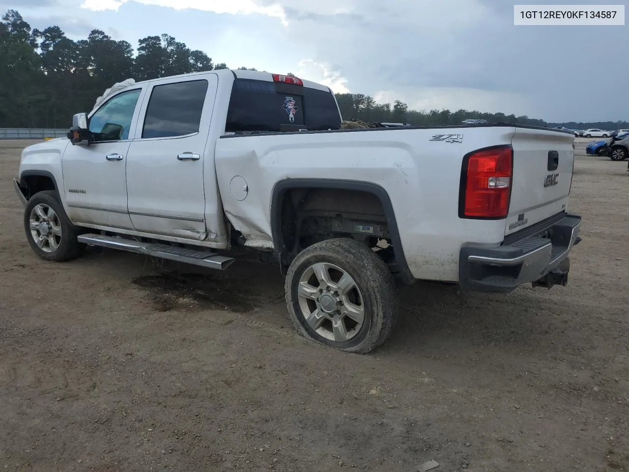 2019 GMC Sierra K2500 Slt VIN: 1GT12REY0KF134587 Lot: 71168574