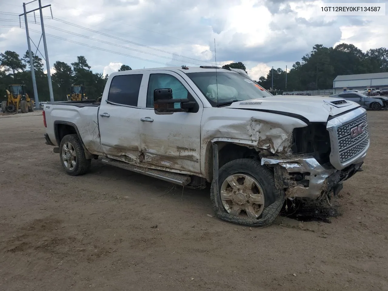 2019 GMC Sierra K2500 Slt VIN: 1GT12REY0KF134587 Lot: 71168574