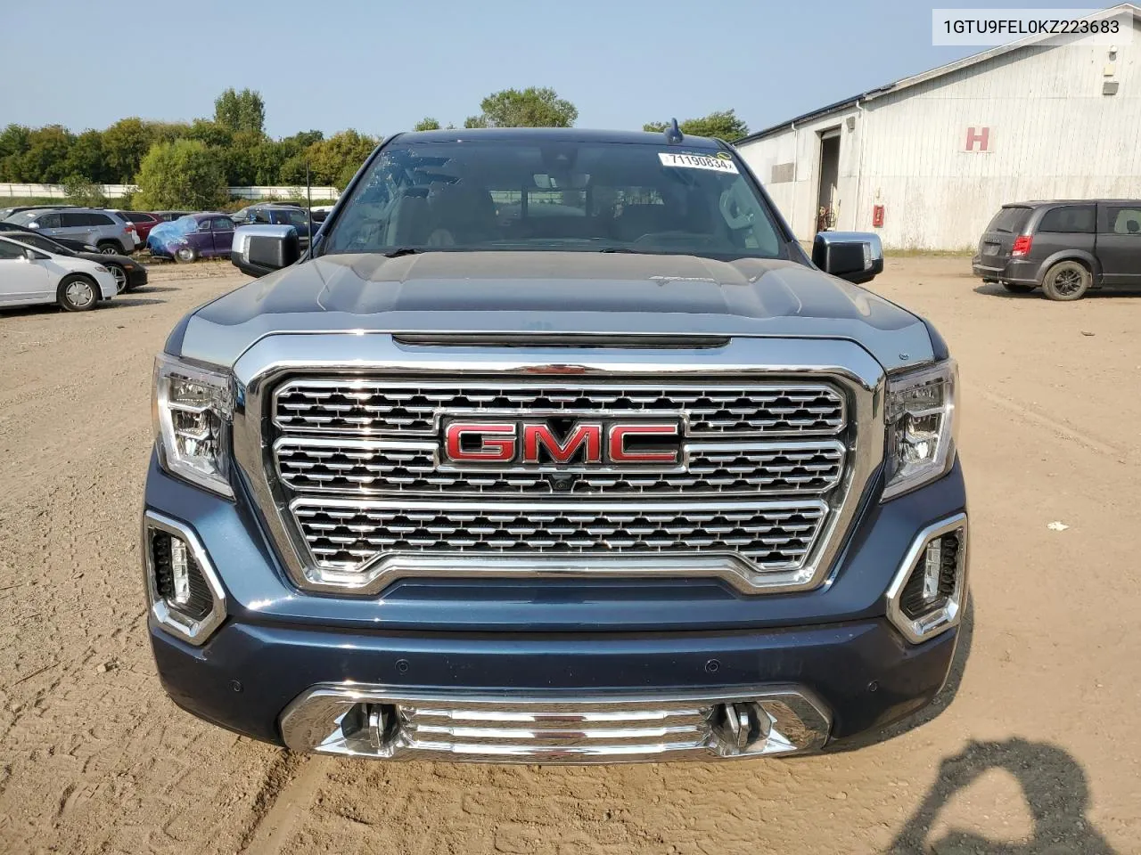 2019 GMC Sierra K1500 Denali VIN: 1GTU9FEL0KZ223683 Lot: 71190834