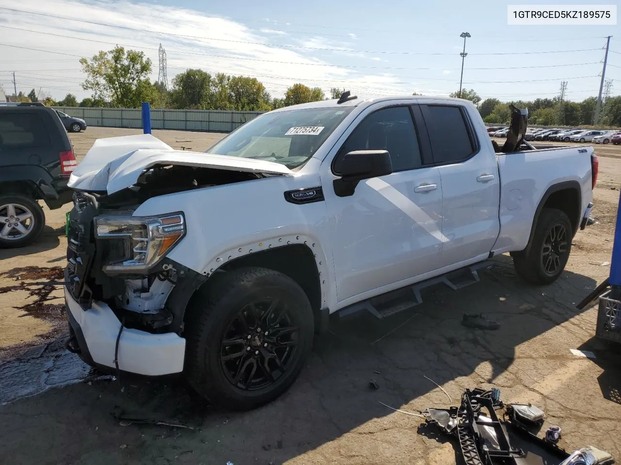 1GTR9CED5KZ189575 2019 GMC Sierra K1500 Elevation