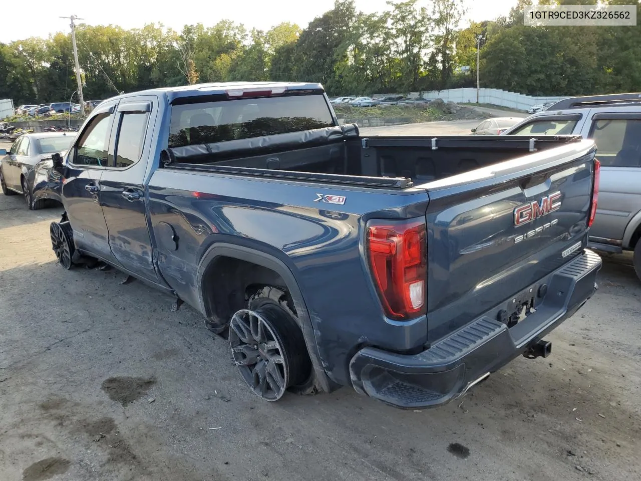 1GTR9CED3KZ326562 2019 GMC Sierra K1500 Elevation