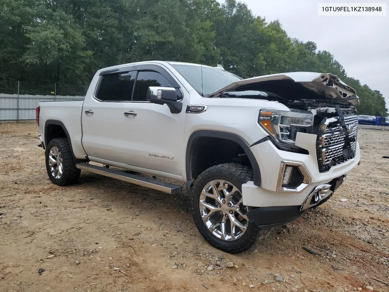 1GTU9FEL1KZ138948 2019 GMC Sierra K1500 Denali