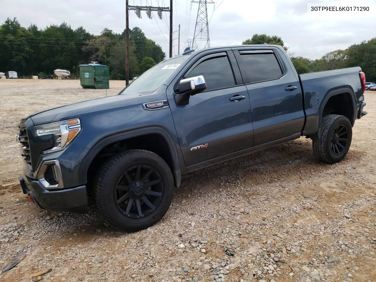 2019 GMC Sierra K1500 At4 VIN: 3GTP9EEL6KG171290 Lot: 71501764