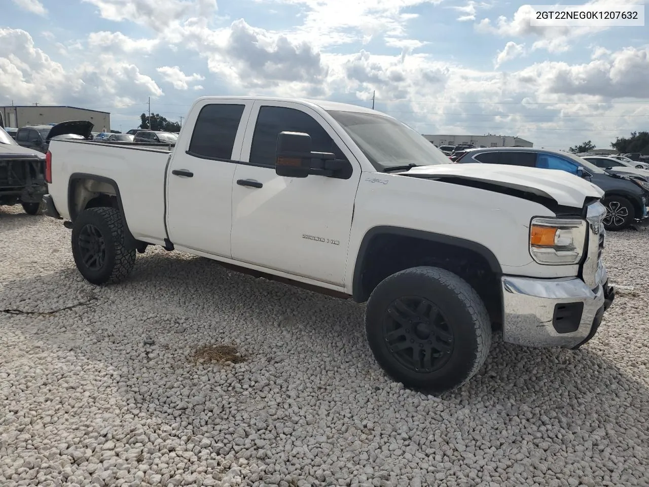 2019 GMC Sierra K2500 Heavy Duty VIN: 2GT22NEG0K1207632 Lot: 71580264