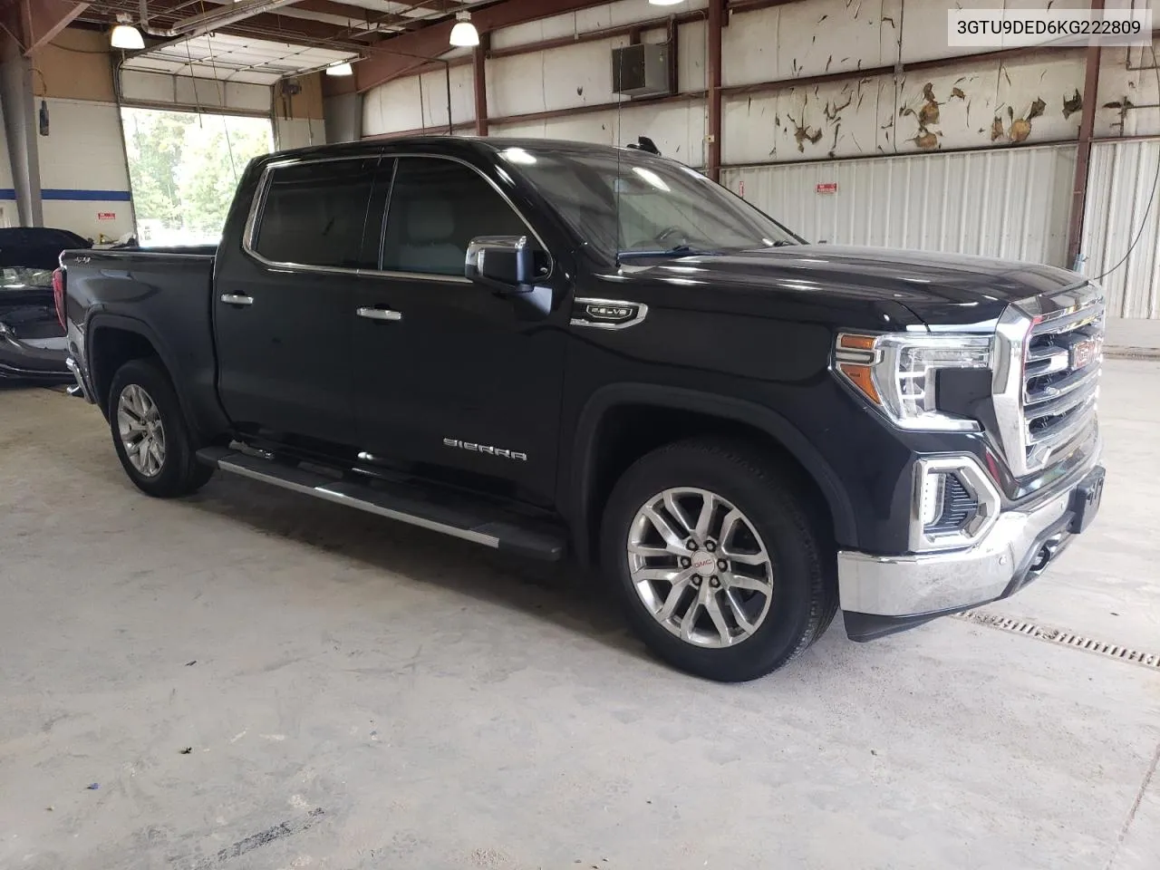 2019 GMC Sierra K1500 Slt VIN: 3GTU9DED6KG222809 Lot: 71638324