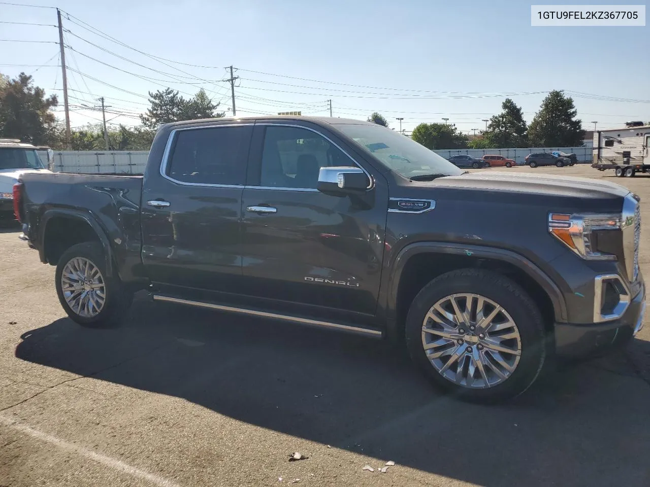 1GTU9FEL2KZ367705 2019 GMC Sierra K1500 Denali