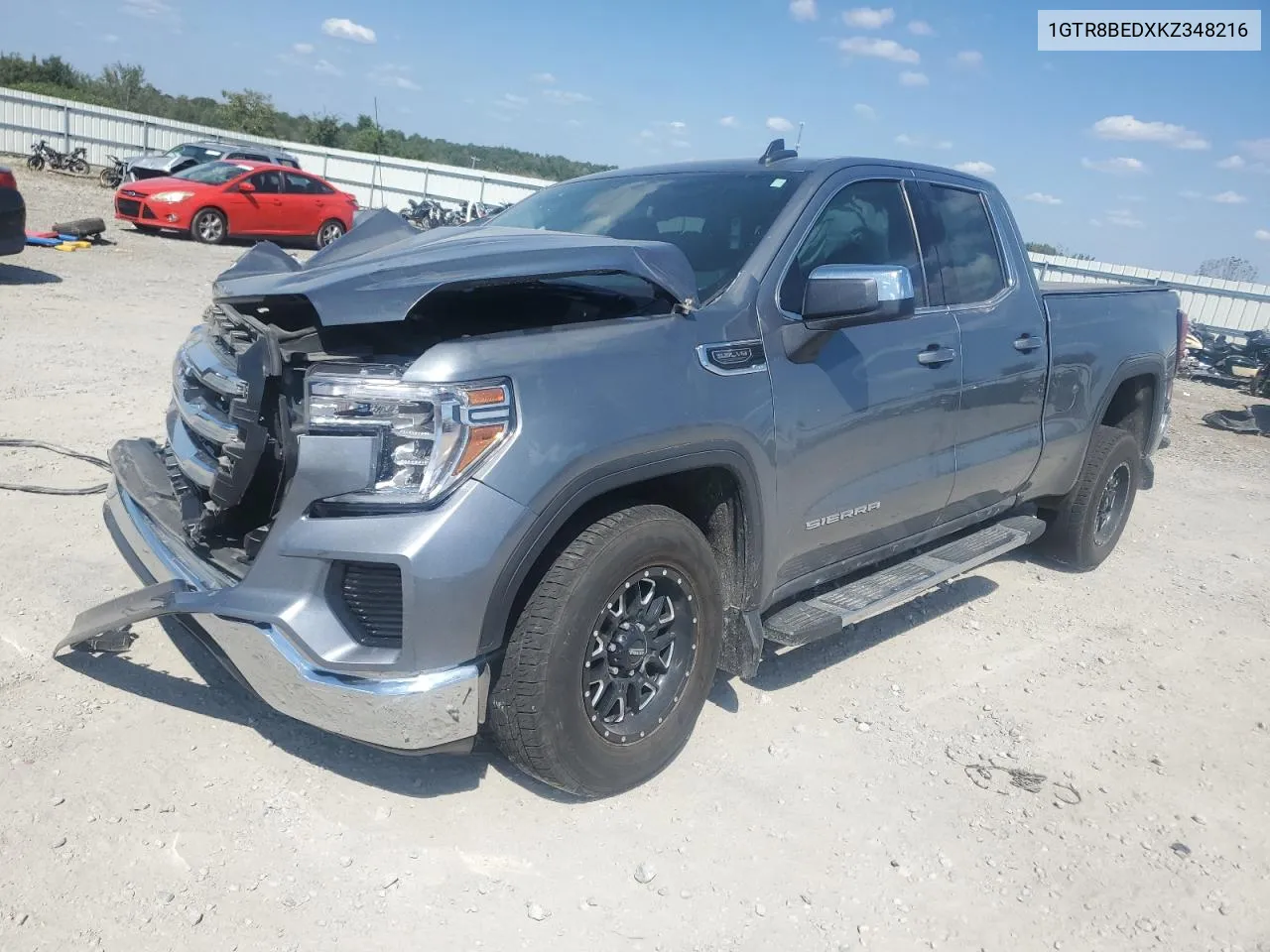 2019 GMC Sierra C1500 Sle VIN: 1GTR8BEDXKZ348216 Lot: 72344474