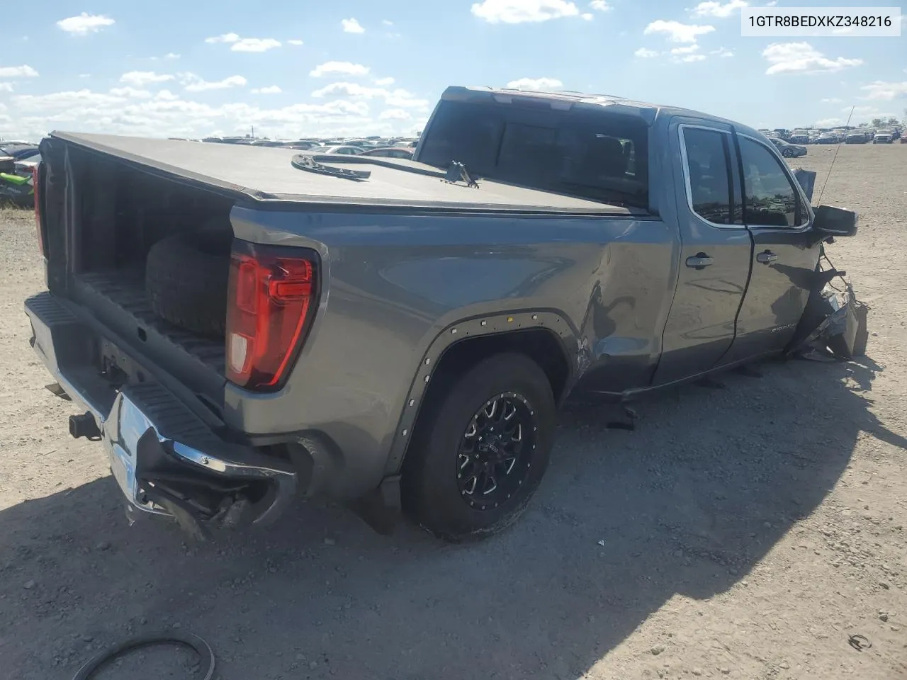 2019 GMC Sierra C1500 Sle VIN: 1GTR8BEDXKZ348216 Lot: 72344474