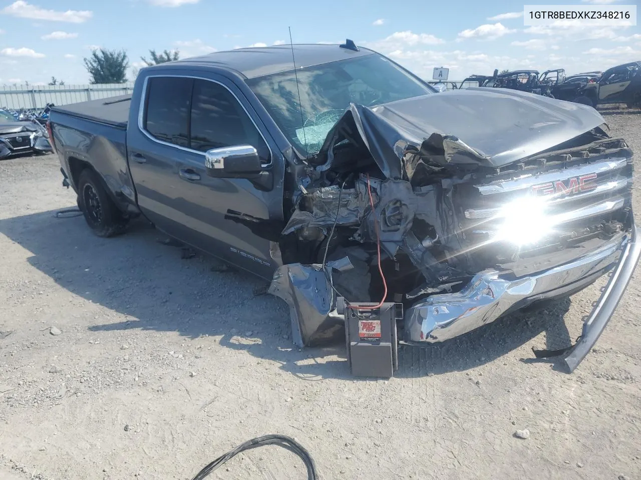 1GTR8BEDXKZ348216 2019 GMC Sierra C1500 Sle