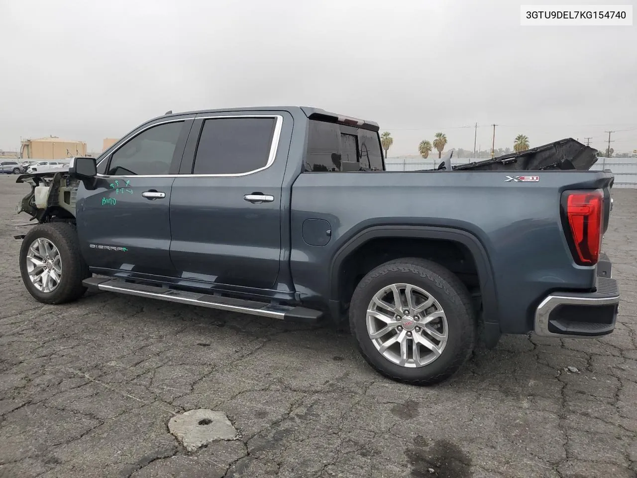 3GTU9DEL7KG154740 2019 GMC Sierra K1500 Slt