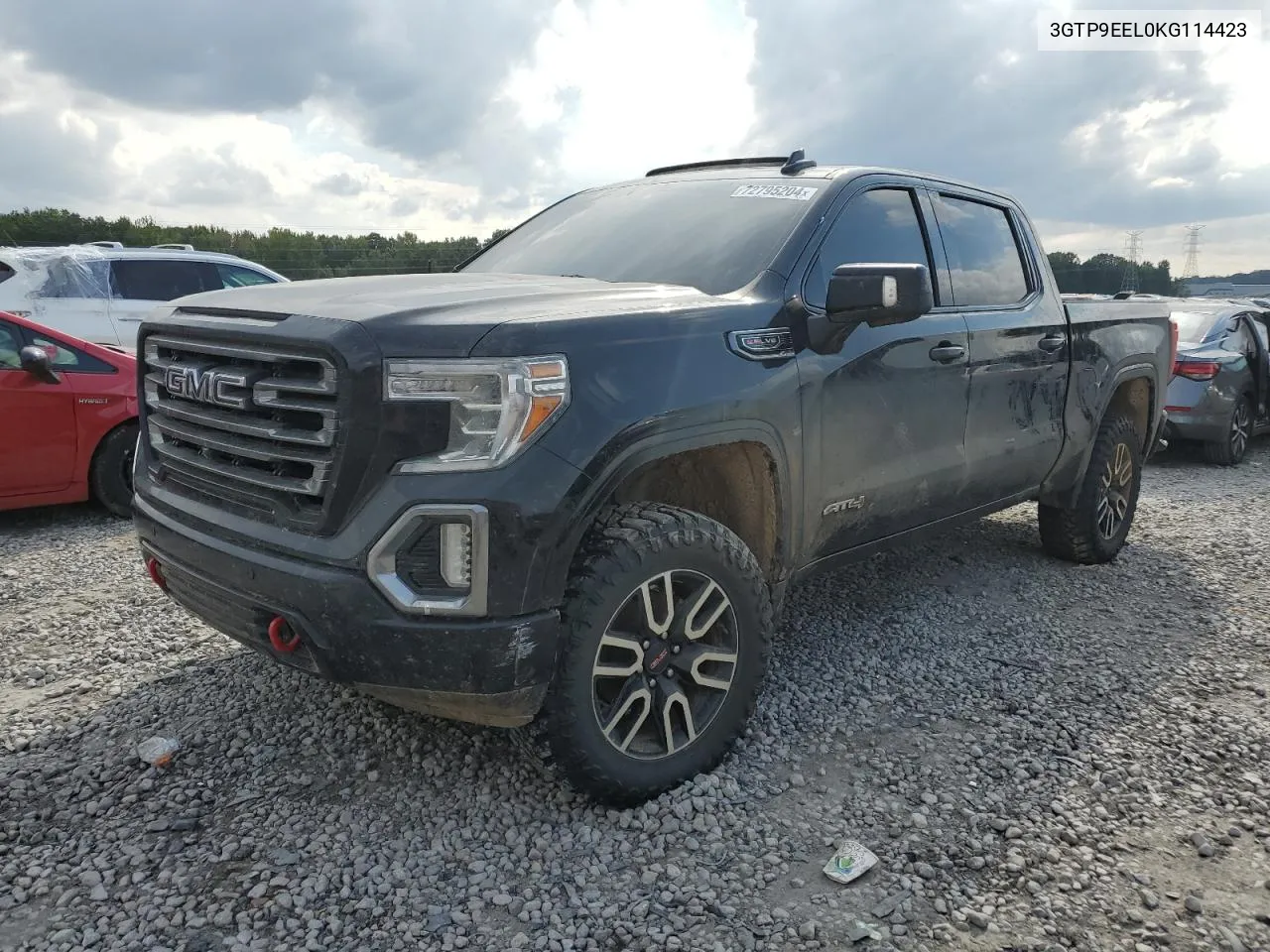 3GTP9EEL0KG114423 2019 GMC Sierra K1500 At4