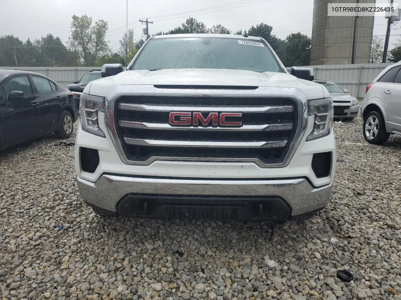 2019 GMC Sierra K1500 Sle VIN: 1GTR9BED8KZ226435 Lot: 72895054