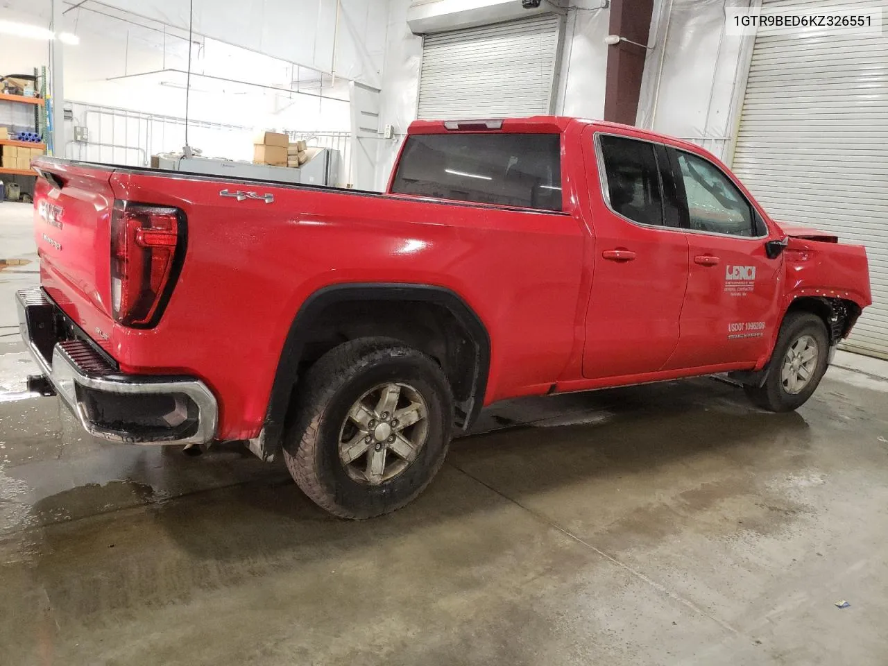 1GTR9BED6KZ326551 2019 GMC Sierra K1500 Sle