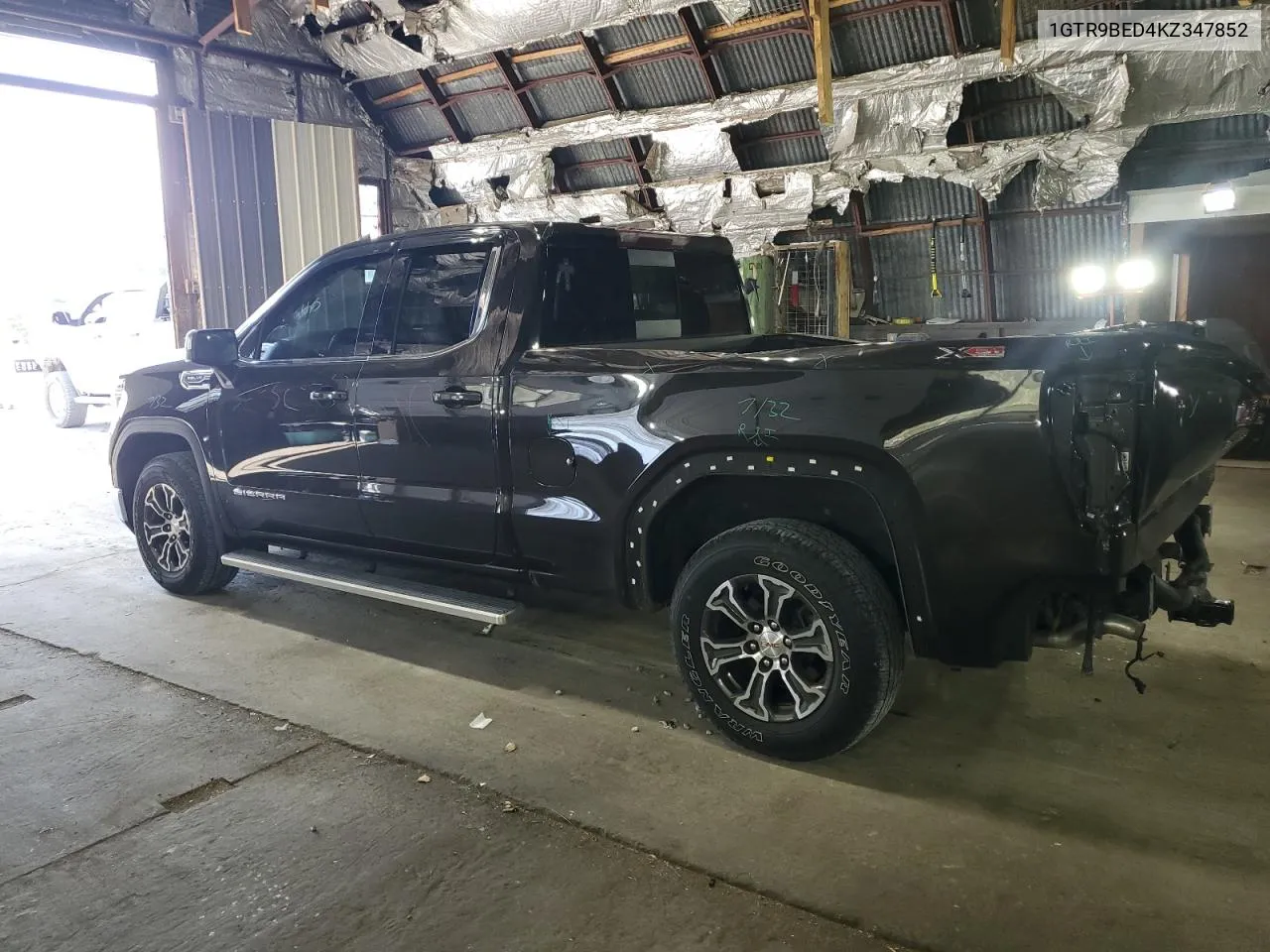 1GTR9BED4KZ347852 2019 GMC Sierra K1500 Sle