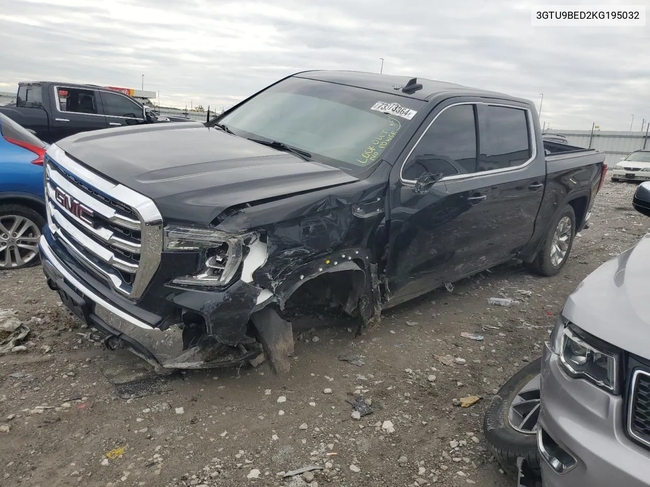 3GTU9BED2KG195032 2019 GMC Sierra K1500 Sle