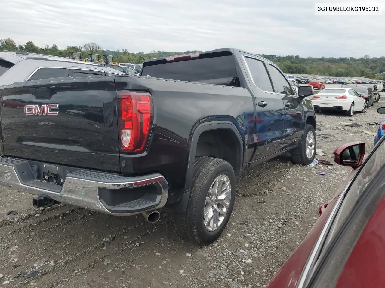 2019 GMC Sierra K1500 Sle VIN: 3GTU9BED2KG195032 Lot: 73373364