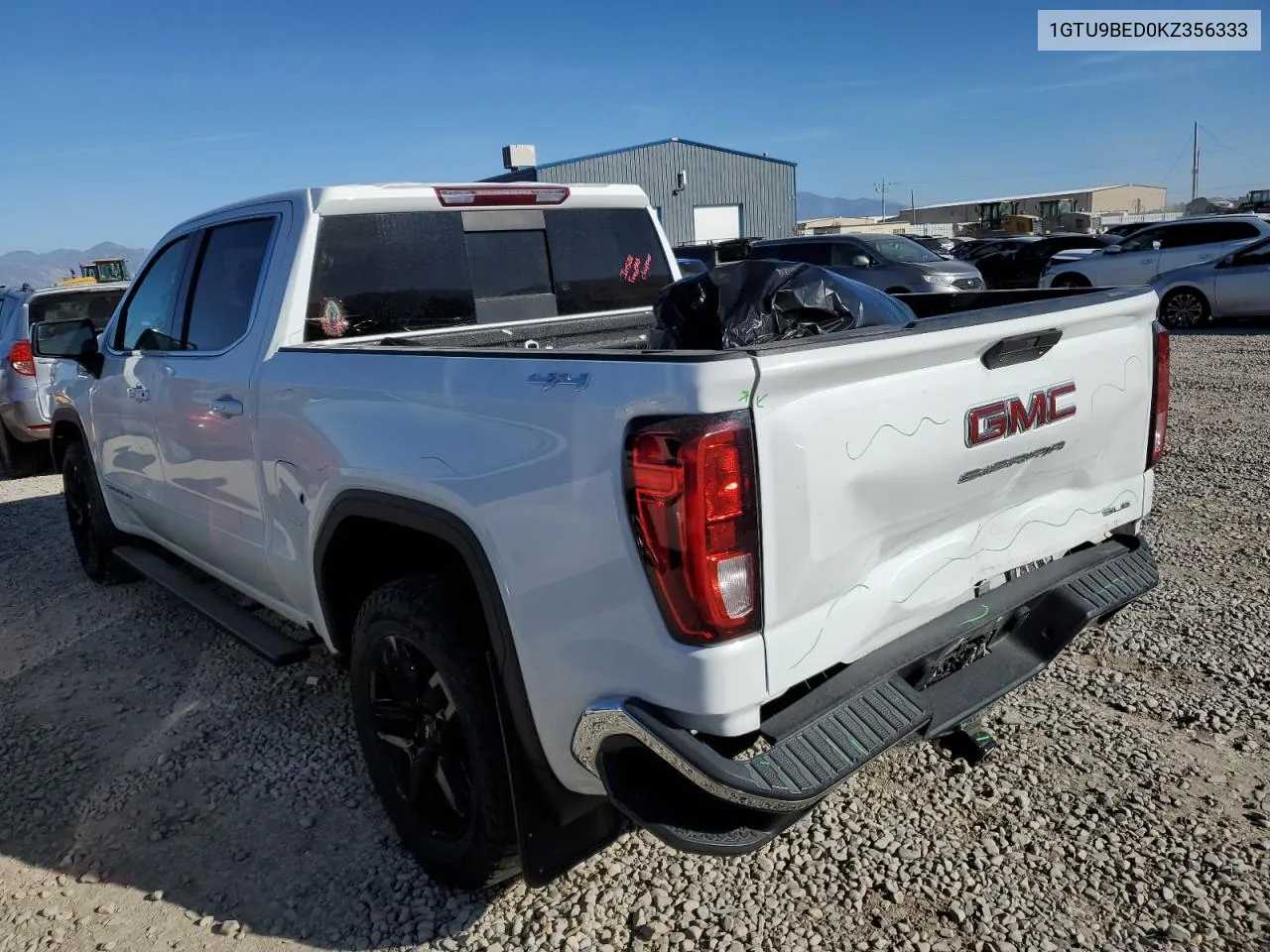 1GTU9BED0KZ356333 2019 GMC Sierra K1500 Sle