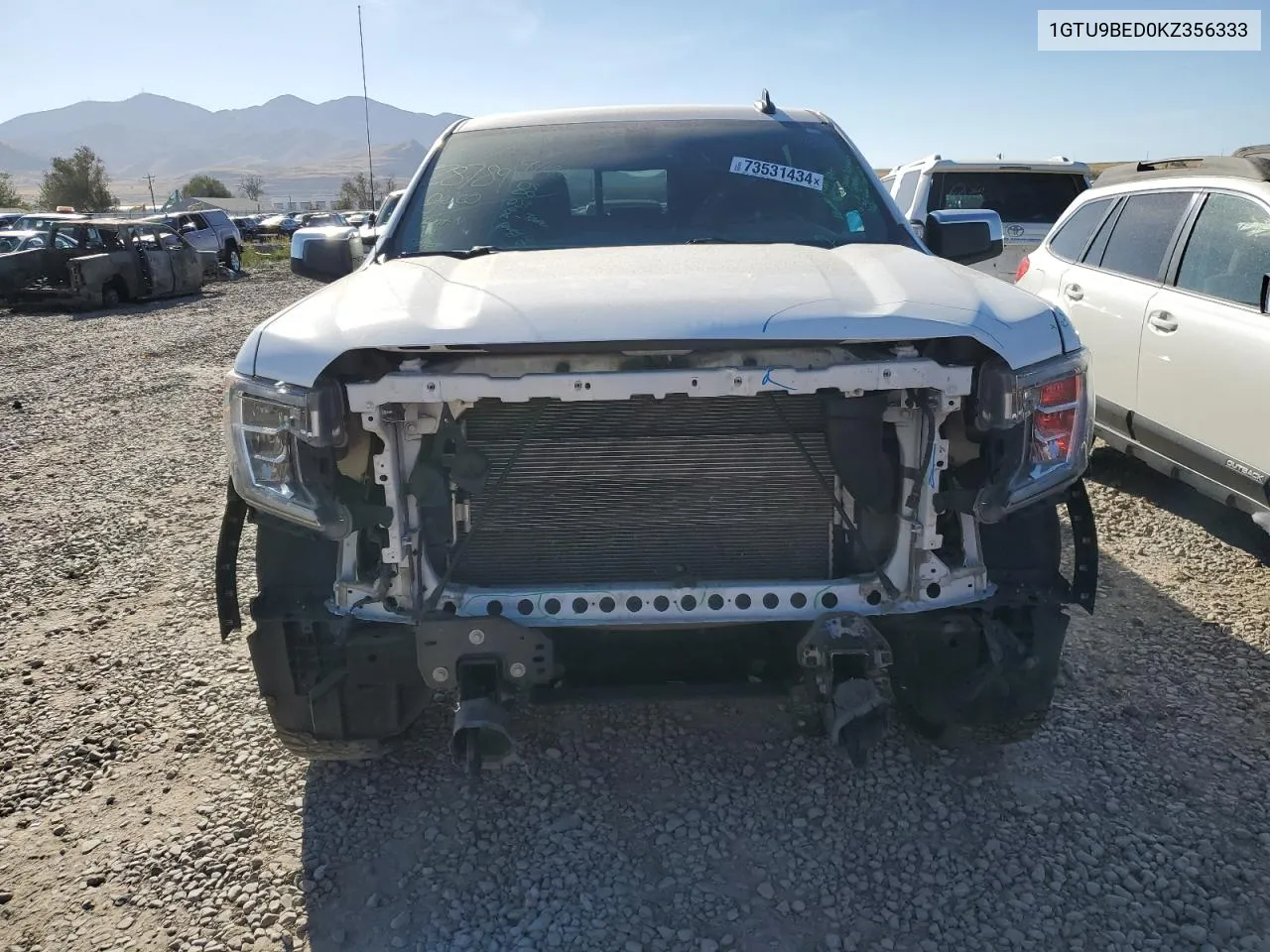 1GTU9BED0KZ356333 2019 GMC Sierra K1500 Sle