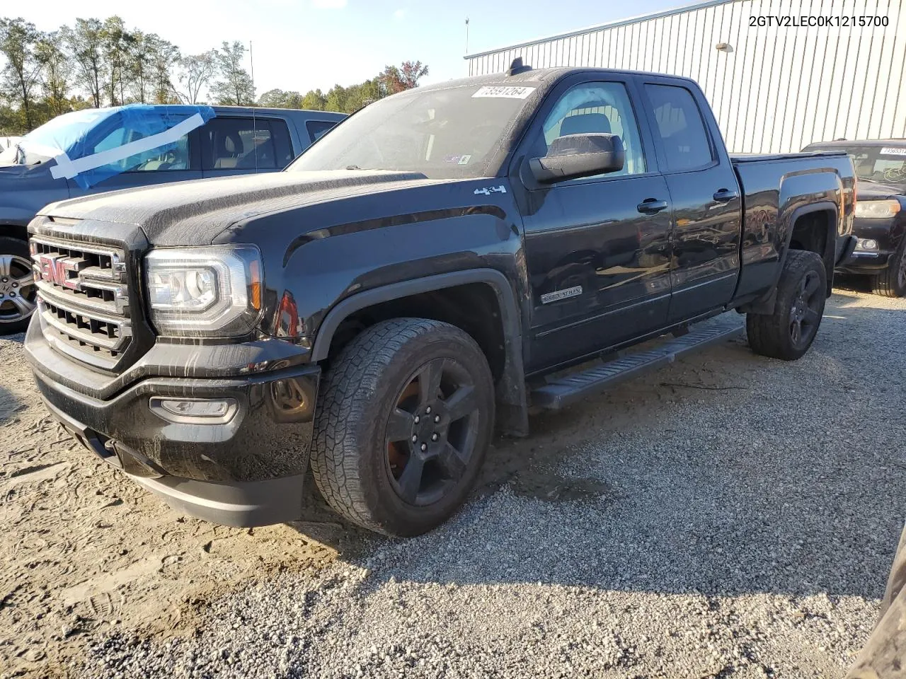 2019 GMC Sierra Limited K1500 VIN: 2GTV2LEC0K1215700 Lot: 73591264