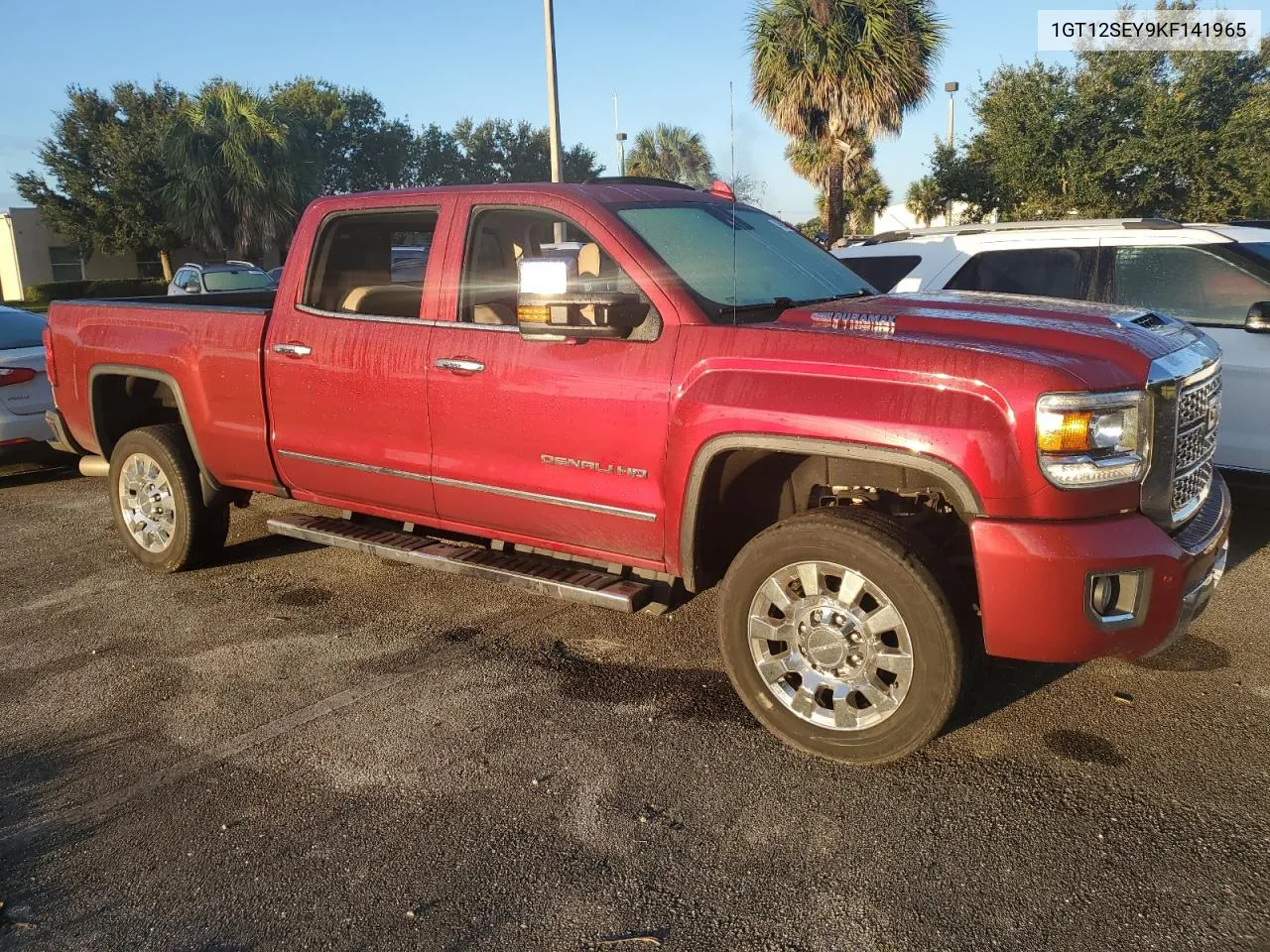 2019 GMC Sierra K2500 Denali VIN: 1GT12SEY9KF141965 Lot: 74059054